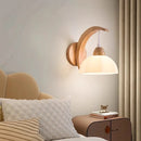 Axyaa Cream LED Wall Lamp for Bedroom & Living Room Décor