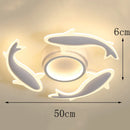 Axyaa Smart LED Ceiling Light for Nordic Home Decor and Indoor Lighting