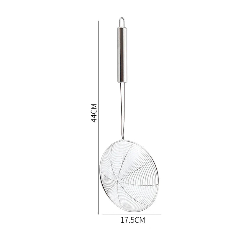 Axyaa Stainless Steel Food Skimmer Colander for Hot Pot and Dumplings