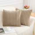 Axyaa Faux Fur Cushion Cover 50x50cm Solid Fluffy Pillowcase Nordic Decor Plush Case