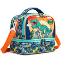 Axyaa Dinosaur Boys Lunch Bag: Double Layer Cool Kids Meal Tote for School & Picnics