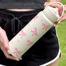 Axyaa Bow Thermos: 800ml Stainless Steel Insulated Vacuum Travel Tumbler