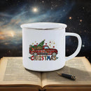 Axyaa Enamel Cup: Cute & Funny Original Anime Mug for Tea, Coffee, Beer & Travel