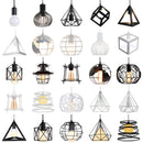 Axyaa Retro Industrial Brass Pendant Light Chandelier for Living Room
