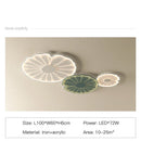 Axyaa Leaf Design Smart Ceiling Chandelier Light for Living Room, Bedroom, Kitchen