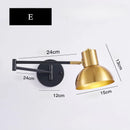 Axyaa Modern Rocker LED Wall Light for Room Decor, Bedside, Study, Adjustable Sconces