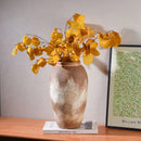 Axyaa Ceramic Vases: Retro Wabi-Sabi Style Flower Arrangement Home Decor Ornaments