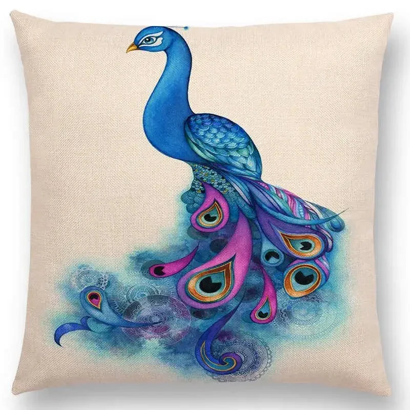 Cute Cat Moon Night Wonderland Witch Halloween Dance Pillow Cover by Axyaa