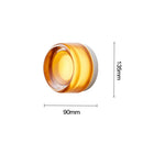 Axyaa Glass LED Wall Sconce: Modern Waterproof Light for Bedroom, Living Room, Stair, Bathroom