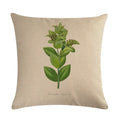 Axyaa Plant Print Embrace Pillowcase 45*45cm