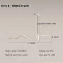 Spiral Dining Room LED Pendant Lights by Axyaa - Modern Kitchen Decor Lighting
