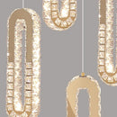 Axyaa Modern Indoor Pendant Lights LED Chandeliers for Living Room Ceiling Lamp