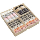 Axyaa Underwear Bra Storage Box Panties Socks Organizer Separator Foldable Drawer