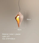 Axyaa Rustic French Conch Pendant Light for Home Restaurant Bar Bedroom Decor