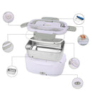 Axyaa Electric Lunch Box Stainless Steel Food Warmer 220V 110V 12V 24V EU US Plug