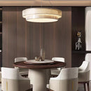 Axyaa Nordic Fabric Art Pendant Lights - Stylish Home Decor Chandelier for Living Room