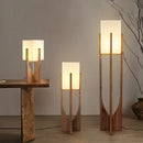 Axyaa Fairbanks Wooden Floor Lamp - Nordic Designers Floor Lamps