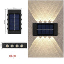 Axyaa Solar LED Outdoor Light Sensor Streetlights Waterproof Solar Wall Light