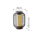 Axyaa Modern Wrought Iron Lawn Lamp with LED Dolomite, Waterproof IP65, Retro Floor Lamp