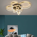 Axyaa Rings Circle Ceiling Lights for Living Dining Bedroom Decor