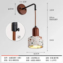 Axyaa Terrazzo LED Wall Sconces for Home Bedroom Living Room