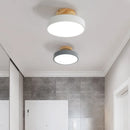 Axyaa Wooden Round Ceiling Light for Home, Bedroom, Bathroom & More