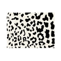 Axyaa Zebra Pattern Plush Living Room Carpet - Nordic Style Large Area Rug