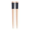 Axyaa Wooden Chopsticks, Natural Wood, Reusable, Eco-Friendly, 22cm, Set of 2/5 Pairs