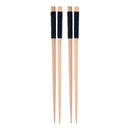 Axyaa Wooden Chopsticks, Natural Wood, Reusable, Eco-Friendly, 22cm, Set of 2/5 Pairs