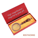 Axya Vintage Handheld Magnifier Glass for Reading, Photography, and Work