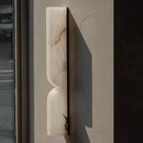Nordic Luxury Snowflake Stone LED Wall Lamp for Living Room by Axyaa