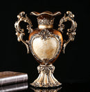 Axyaa European Resin Vase Dried Flower Arrangement Plate Home Decor