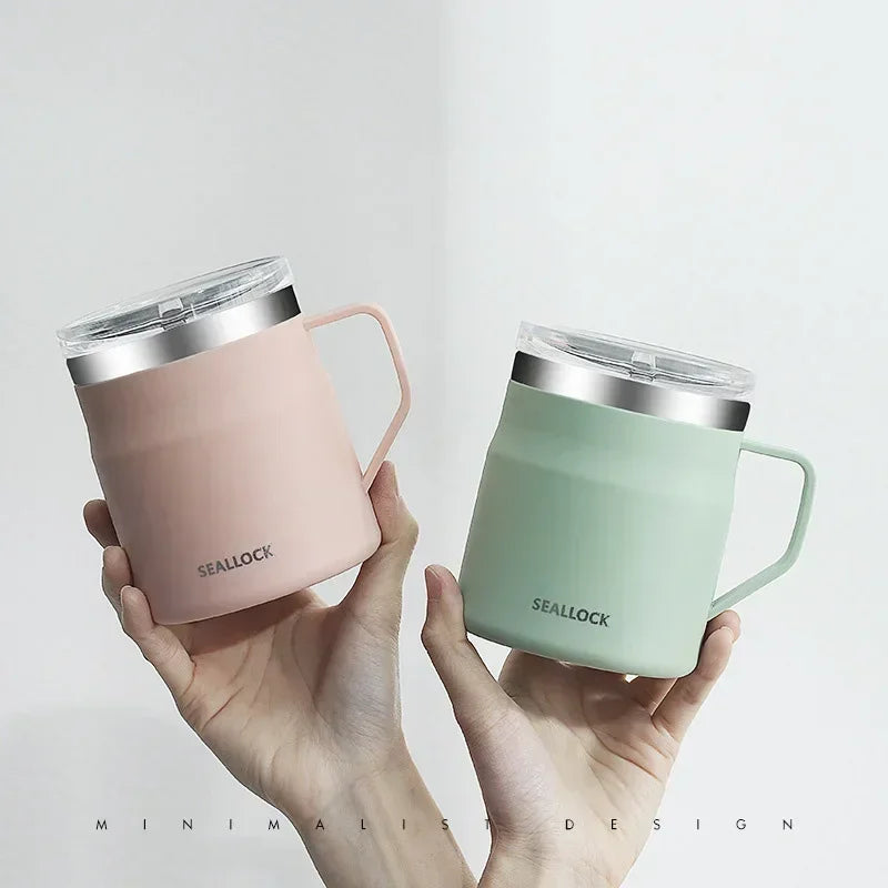 Axyaa Stainless Steel Insulated Water Bottle & Travel Coffee Thermos