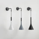 Axya Modern LED Wall Sconce Light for Bedroom, Restaurant, Stairs - Black