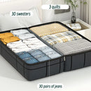 Axyaa Large Capacity Portable Waterproof Storage Bag for Clothing and Quilts