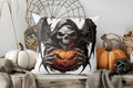 Axyaa Halloween Witch Hat & Pumpkin Pillow Cover for Sofa, Bedroom, Car