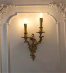 Axyaa Copper Wall Lamps: Retro Luxury Lighting for Home Decor, Living Room, Bedroom, Corridor