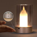Axya LED Candle Lamp: Rechargeable Night Light for Atmosphere, Bedroom, Restaurant, and Outdoor