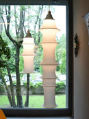 Axyaa Wabi Sabi Cloth Ceiling Lamp living room bedroom chandelier loft home decoration