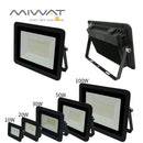 Axyaa LED Floodlight 100W 50W 30W 20W 10W Outdoor Waterproof Reflector Spotlight Street Light
