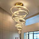 Axyaa Luxury Crystal Pendant Globe Chandelier for Elegant Indoor Lighting
