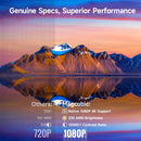 Axyaa Magcubic HY310 Mini Projector 1080P Android 11 WiFi6 4K Air Mouse Remote