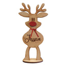 Personalized Axyaa Reindeer & Snowman Ornaments for Festive Family Table Setting & Gifts