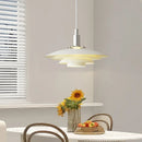 Axyaa Nordic Saucer LED Pendant Chandelier for Dining Room, Bar, Kitchen - Creative Home Lighting