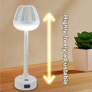 Axyaa Rechargeable Touch Table Lamp Adjustable Height Portable Night Light