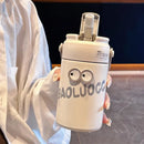 Axyaa Insulated Tea Filter Thermos Bottle - 750ml Stainless Steel Vacuum Flask