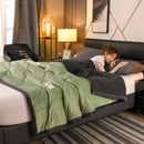 Axyaa Plush Triple-Layered Warm Blanket for Autumn/Winter