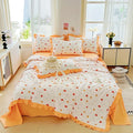 Axyaa Summer Quilt: Washed Cotton, Printed Design, Cool & Breathable