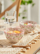 Axyaa Ceramic Rice Bowl, Cute Dining Tableware, Personal Special Bowl