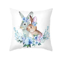 Axyaa Rabbit Flower Grass Ring Egg Pillow Sleeve Axyaa Sofa Seat Chair Decor